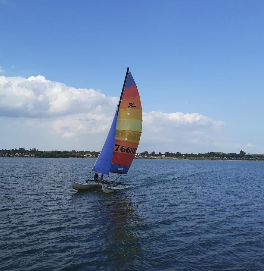 Lagrette Ferienwohnung Am Hainer See Neukieritzsch Esterno foto
